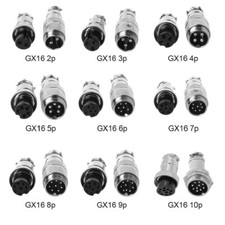 Connettore circolare GX16 gx-16 volante microfono filo presa docking aviazione