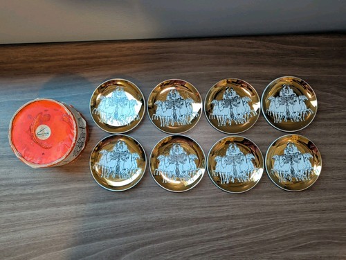 Rare fornasetti milano gold - fornasetti,