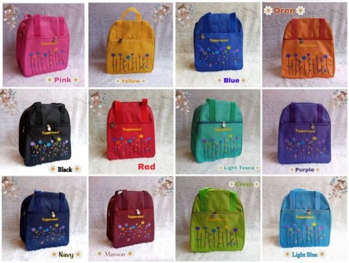 Tupperware bag multi design - bag,