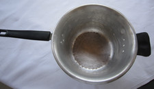 vintage paiolo in alluminio