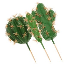  3 pezzi Bonsai Finto Cactus