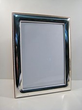 Cornici foto da 9x13 e 15x21 in argento 925 bilaminato. Liscia con bordini, TOP