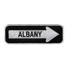 Albany insegna unidirezionale - albany,