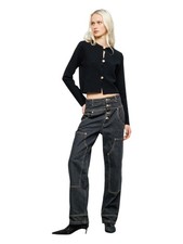 Akep Donna Maglia giacca nero