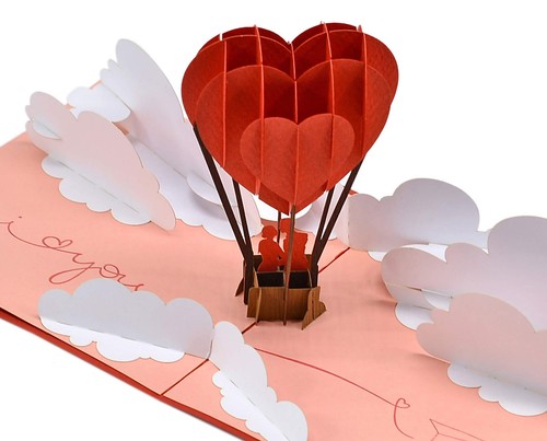 Cutpopup air baloon - air,