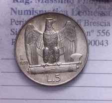 NL* VEIII Italia 5 LIRE