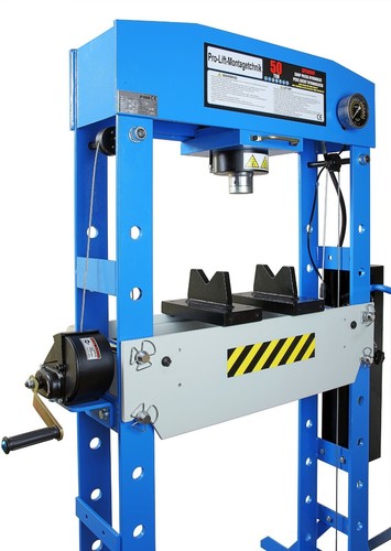Pressa officina 50t pedale - pressa,