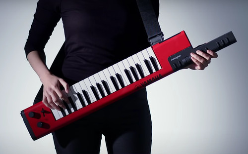 Yamaha sonogenic shs - yamaha, red
