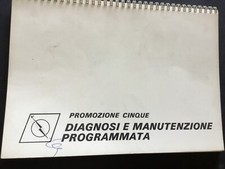 (Auto). Opuscolo concessionaria FIAT diagnosi e manutenzione programmata 114 pag