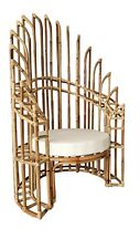 Poltrona design vimini rattan