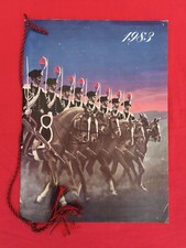 Calendario Storico Carabinieri 1983 Originale 