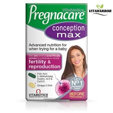 Vitabiotics Pregnacare Concepimento Max Compresse - 84 Compresse UK In Magazzino BB:7/27