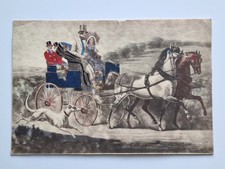 Antica stampa colorata UTET