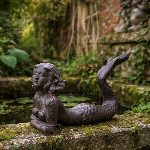 Statua laghetto giardino - da,