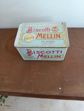 VINTAGE SCATOLA LATTA BISCOTTI