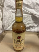 Bottiglia Whisky Highland