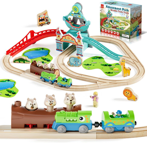 Set trenino legno per - in,