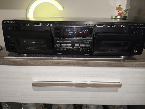 Doppia piastra sony we725 - doppia,