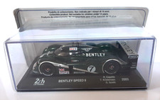 Die cast 1/43 Modellino Auto Bentley Speed 8 24H Mans 2003 R. Capello TECA ROTTA