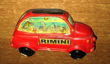 CALAMITA FRIGO FIAT 500 Rimini in resina 3D a rilievo - fridge magnet