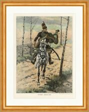 W. Kossak. Husar polacco