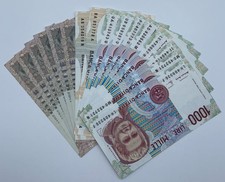 Lotto banconote italiane lire - lotto,