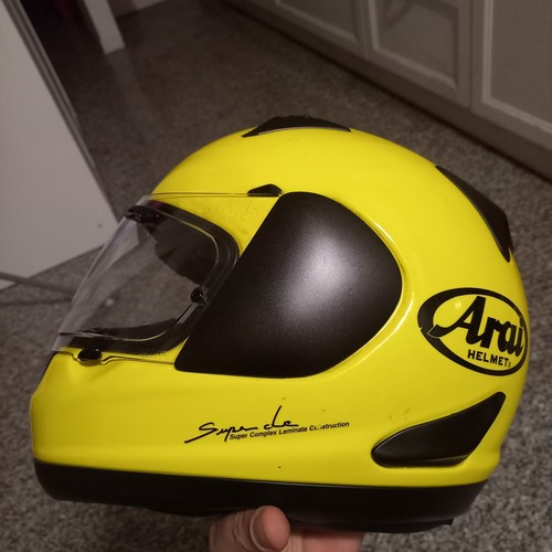 Casco integrale arai giallo - casco,