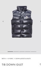 Gilet imbottito Moncler Tib