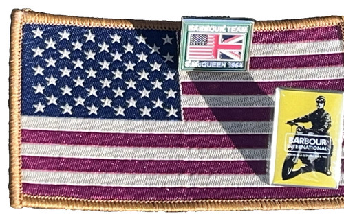 Barbour steve mcqueen pin - mcqueen,