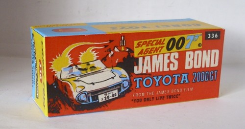 Repro box corgi 336 - box, james