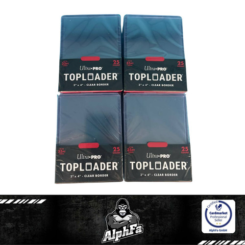 Toploader ultra pro 100 pezzi - pro,