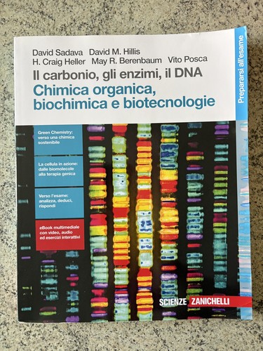 Chimica organica biochimica e - organica,,