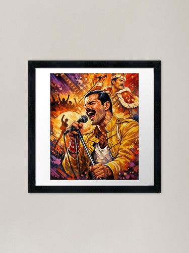 Quadro freddie mercury - mercury, iconico