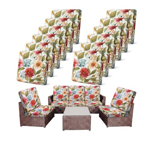 Pezzi copricuscini patio - pezzi,