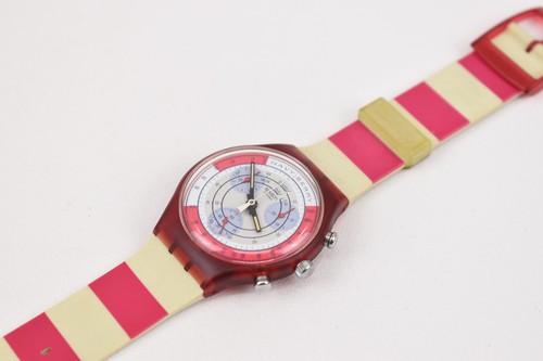 Swatch chrono 1991 navy - ⌚,