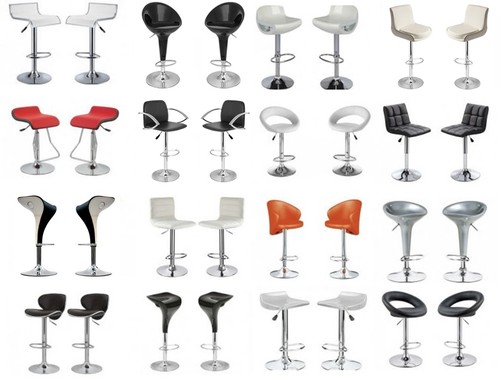 Coppia sgabelli ecopelle - 2,