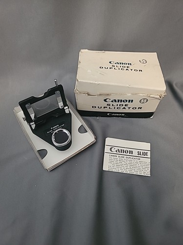 Canon slide duplicator 55 - duplicator, n.55