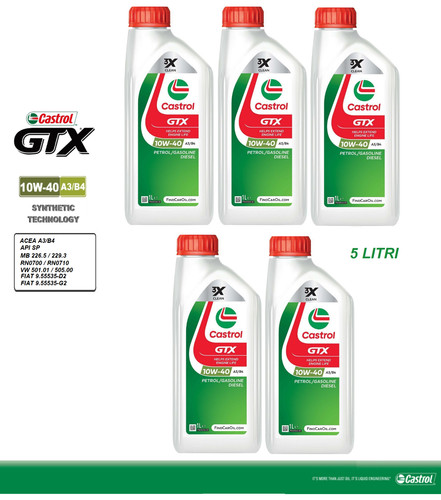 Olio motore originale castrol - motore,