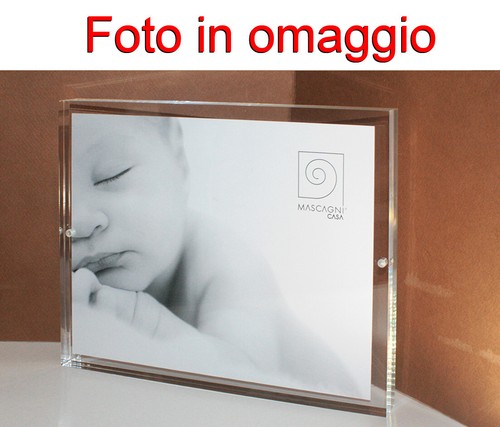 Cornice portafoto trasparente
