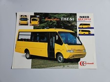 Depliant Scuolabus Iveco 49. E.10/12 Allestimento Cacciamali 