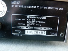 Vintage Silver-Face Kenwood