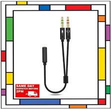 Splitter a Y 3,5 mm 2 jack