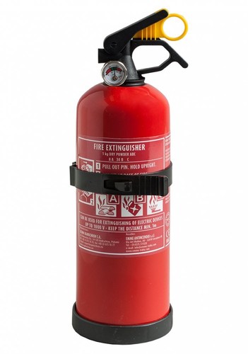 Estintore polvere con - estintore, a