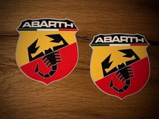 2 adesivi Fiat 500 x L 4x4