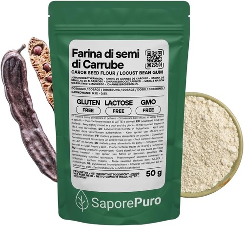 Farina semi carrube - di, pura