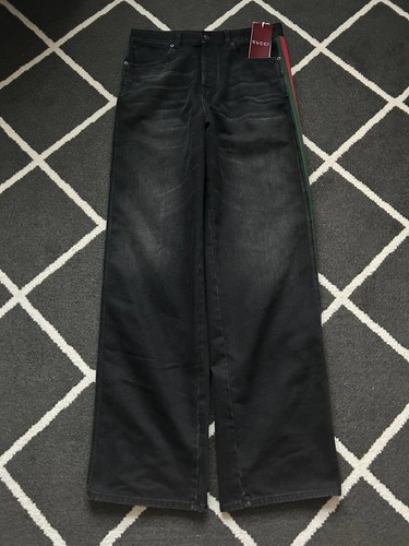 Jeans gucci inserto - web, di
