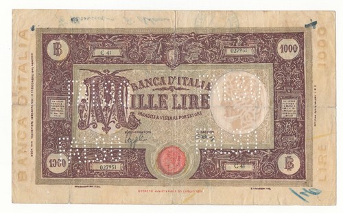 Falso epoca 1000 lire - d’epoca,