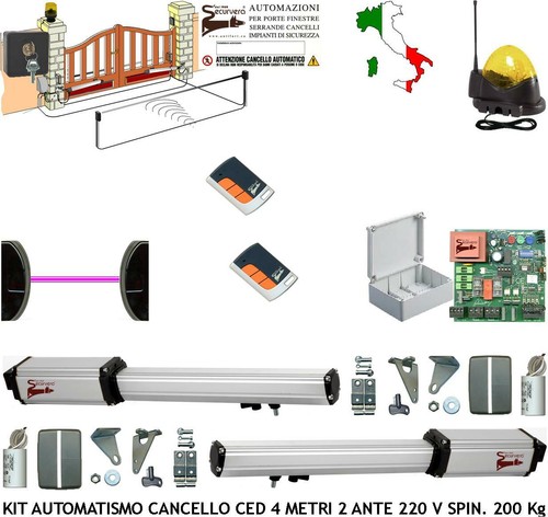 Automazione cancello 2 - mt,