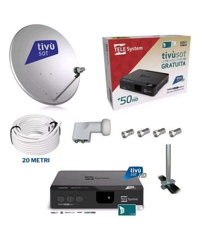 Kit satellitare tivùsat - satellitare,