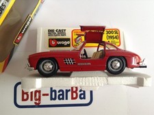 ?Lot vintage? BBURAGO MERCEDES 300 SL 1954 1:24 ? SPETTACOLARE ?☕